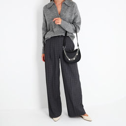 Сумка-багет на молнии, цвет чёрный - Simaland фото 15