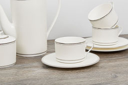 Чайный сервиз Жемчуг, 12 персон, 40 предметов - Anna lafarg emily фото 9