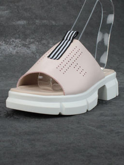 08-PED123-2 PINK Босоножки женские (натуральная кожа)