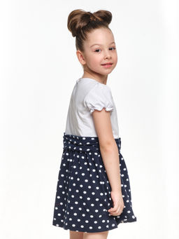 Платье UD 1220 бел/горох - Mini maxi фото 3