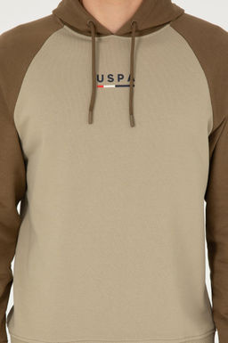 Мужской свитшот светло-хаки - U.s. polo assn фото 6