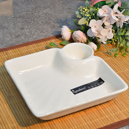 Блюдо сервировочное 17.5х18.5х4см 8099 /КОРАЛЛ/