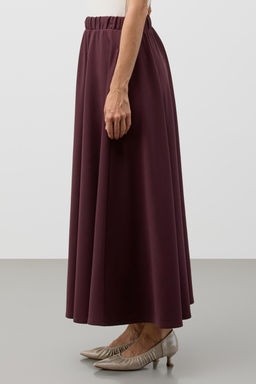 ЕВТ 7037/темный махагон юбка жен