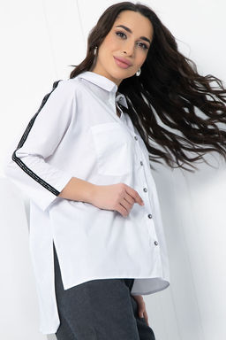 Рубашка Волшебница (белая) Б12812-10М - Lt collection фото 9