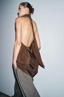WIDE-LEG TROUSERS WITH DARTS ZW COLLECTION - Zara фото 11