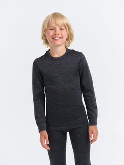 Комплект термо Графит меланж с шерстью для мальчиков 7+ - Bungly фото 2