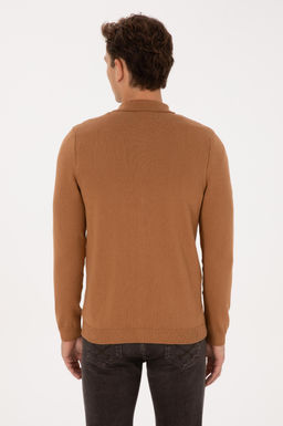 Erkek Camel Basic Triko H_rka - U.s. polo assn фото 5