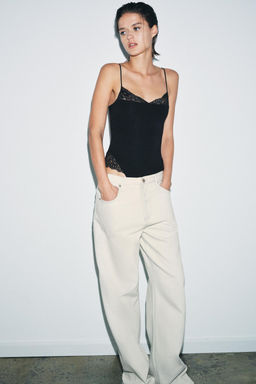 POLYAMIDE LINGERIE BODYSUIT - Zara фото 15