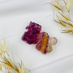 Фигурка резная "Дракон" из Флюорита