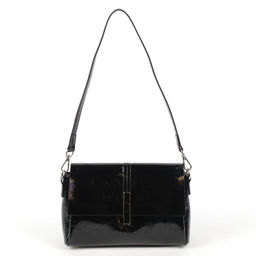 Женская кожаная сумка трапеция через плечо 0078-1 - Cidirro фото 3