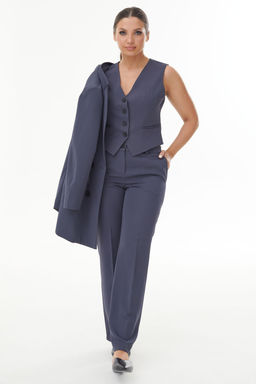 Жилет AURA 2124-164 темно-серый