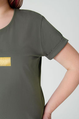 Арт. 4136 Туника женская 50-58 (5 шт) Цвет:полынь