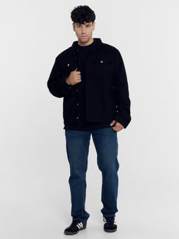 Брюки джинсовые мужские темно-синие т.синий 2024-DTM1001-1