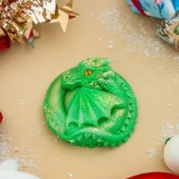 Мыло Дракон 65 г (белый, голубой, зеленый, красный, черный) НОВИНКА