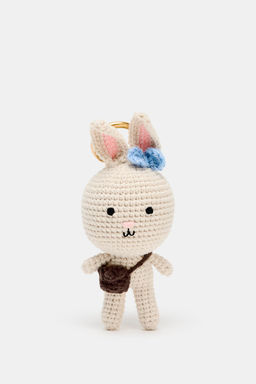 BUNNY CHARM KEYRING