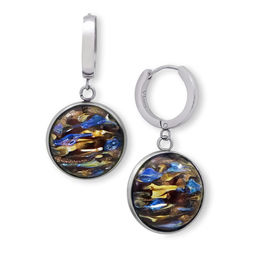 Серьги из муранского стекла FLOWERING TEA LS3429