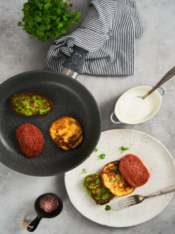 Сковорода Карелия Природные минералы несъемная ручка, 24 см - Нева металл посуда фото 5