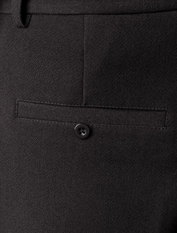 Прямые брюки из супер-плотной эластичной поливискозы