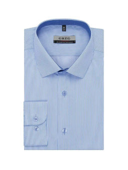 Сорочка мужская длинный рукав GREG 121/217/0156/1