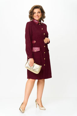 Платье Svetlana Style 2141 бордовый - Michel chic фото 3