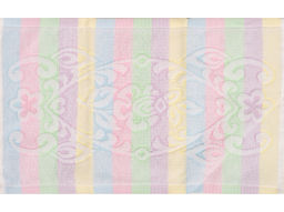 1с105.413ж1 Нежность (св.радужка1) Полотенце махровое 50х30 см