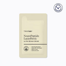 5ШТ*1МЛ!  ПРОБНИК TRIMAY NeuroPeptide LactoBiotic Ultra Repair Cream Cream(1 мл) молочный  фото 2