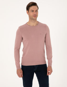 G_l Kurusu Slim Fit Bisiklet Yaka Basic Triko Kazak - Pierre cardin фото 3