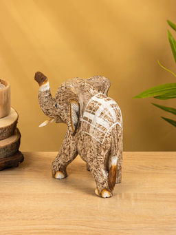 Набор сувенирный «Слоны», 25 см, 20 см, 15 см, дерево, коричневый