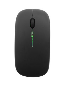 Мышь MB-2.4 беспроводная, оптическая, подсветка, 1600 dpi, USB+BT, чёрная