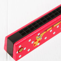 Губная гармошка Жирафики, цвета МИКС - Лесная мастерская фото 5