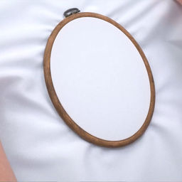 Gamma PHO-080 20 х 25 см ( 8х 10 ) пяльцы-рамка овальные пластик под дерево