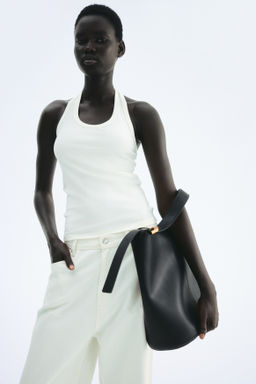 Top halter en algod?n pima - H&m фото 2