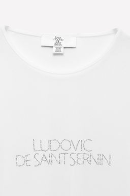 SHINY TEXT T-SHIRT LUDOVIC DE SAINT SERNIN x ZARA  фото 2