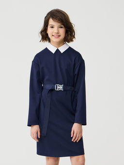 Платье с длинными рукавами