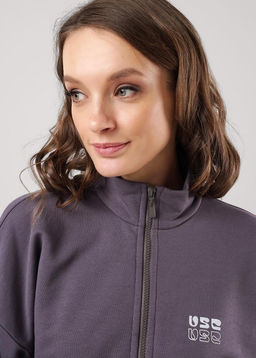 LJ25-100 Куртка женская Грей (ЧЗ) - Clever wear фото 11