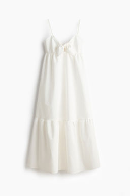 Vestido escalonado con nudo decorativo - H&m фото 2