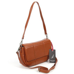 Женская кожаная сумка Sergio Valentini SV-119 Браун