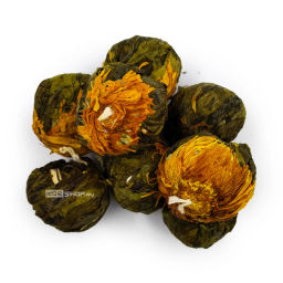 Зеленый чай связанный Тай Ту Солнечный Зайчик, Китай, 5 шариков