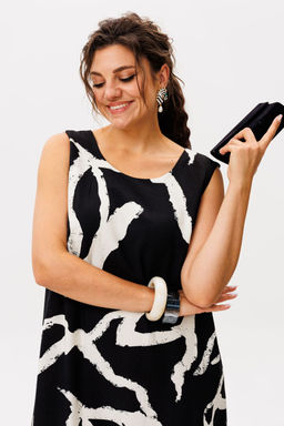 Сарафан ANELLI 1519 ночные лилии  фото 2