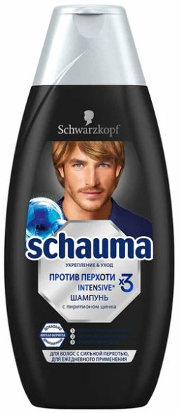 ШАУМА шампунь 360мл Мужской от перхоти INTENSIVE