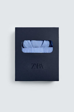 SET PIJAMA ESTRUCTURA VIVOS CONTRASTE / Azul - Zara фото 13