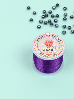 Леска для бисера &Oslash;0,3 100м цв.фиолетовый