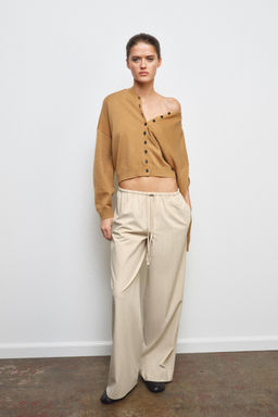 V-NECK KNIT CARDIGAN - Zara фото 8