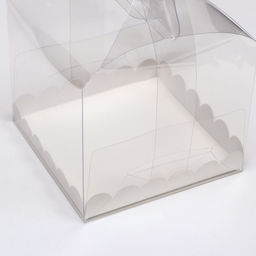 PVC Коробка для бенто-торта 14 х 14 х 12 см - UPAK LAND фото 2