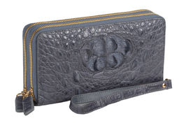 Барсетка - сумочка из кожи крокодила