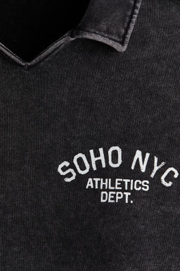 Sudadera de rugby Oversized Fit - H&m фото 4