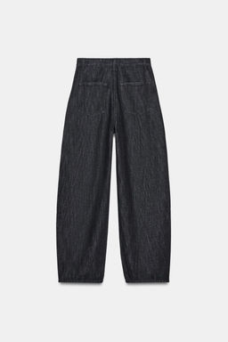 TRF MID-WAIST BAGGY JEANS - Zara фото 15