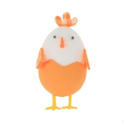 Фигурка декоративная Цыпленок, набор из 3-х шт., L10 W4 H6 см - Remeco фото 3