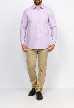 Сорочка мужская длинный рукав CASINO c730/1/pur фото 6