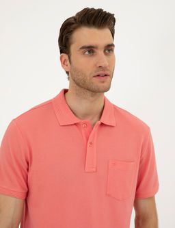 Pembe Regular Fit Basic Ti__rt